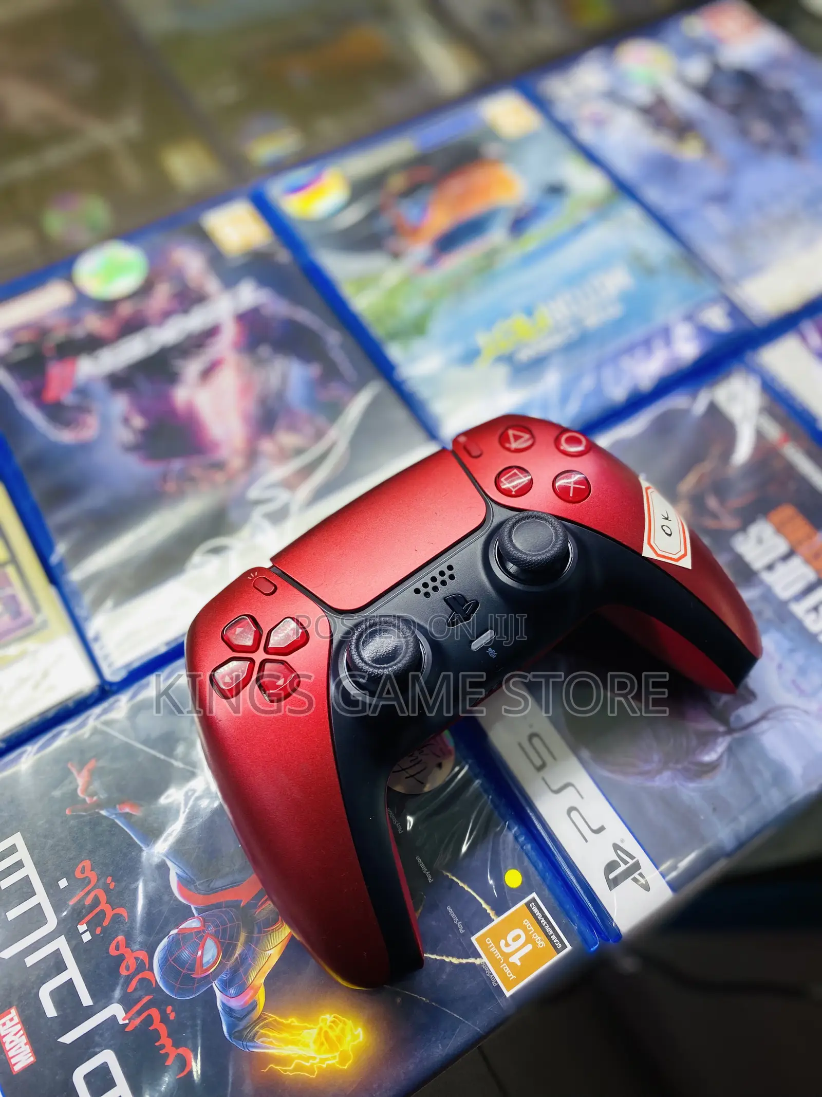 Playstation 5 Dualsense Wireless Controller Volcanic Red