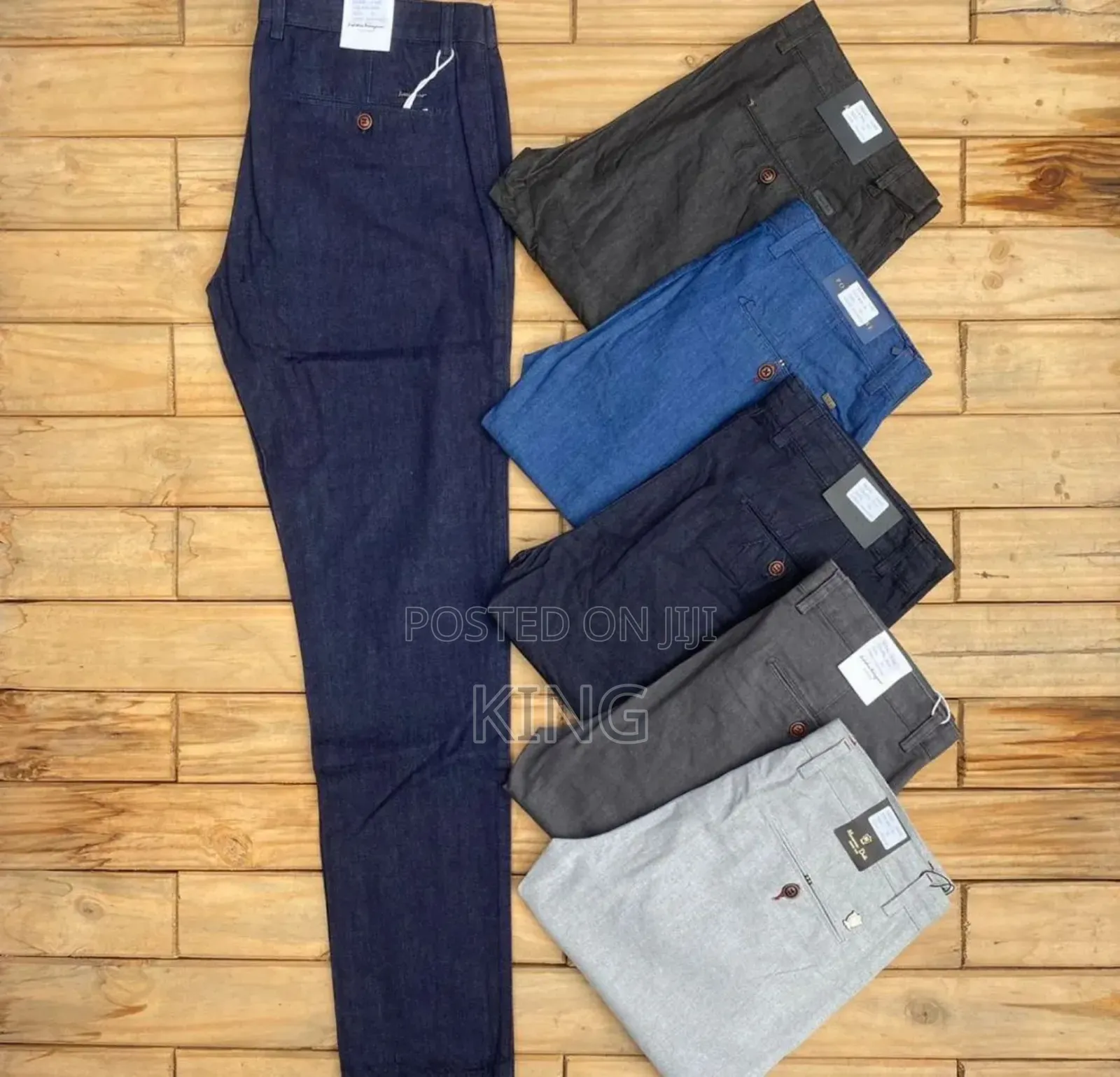 Kaki Trouser Set. 6 in 1.
