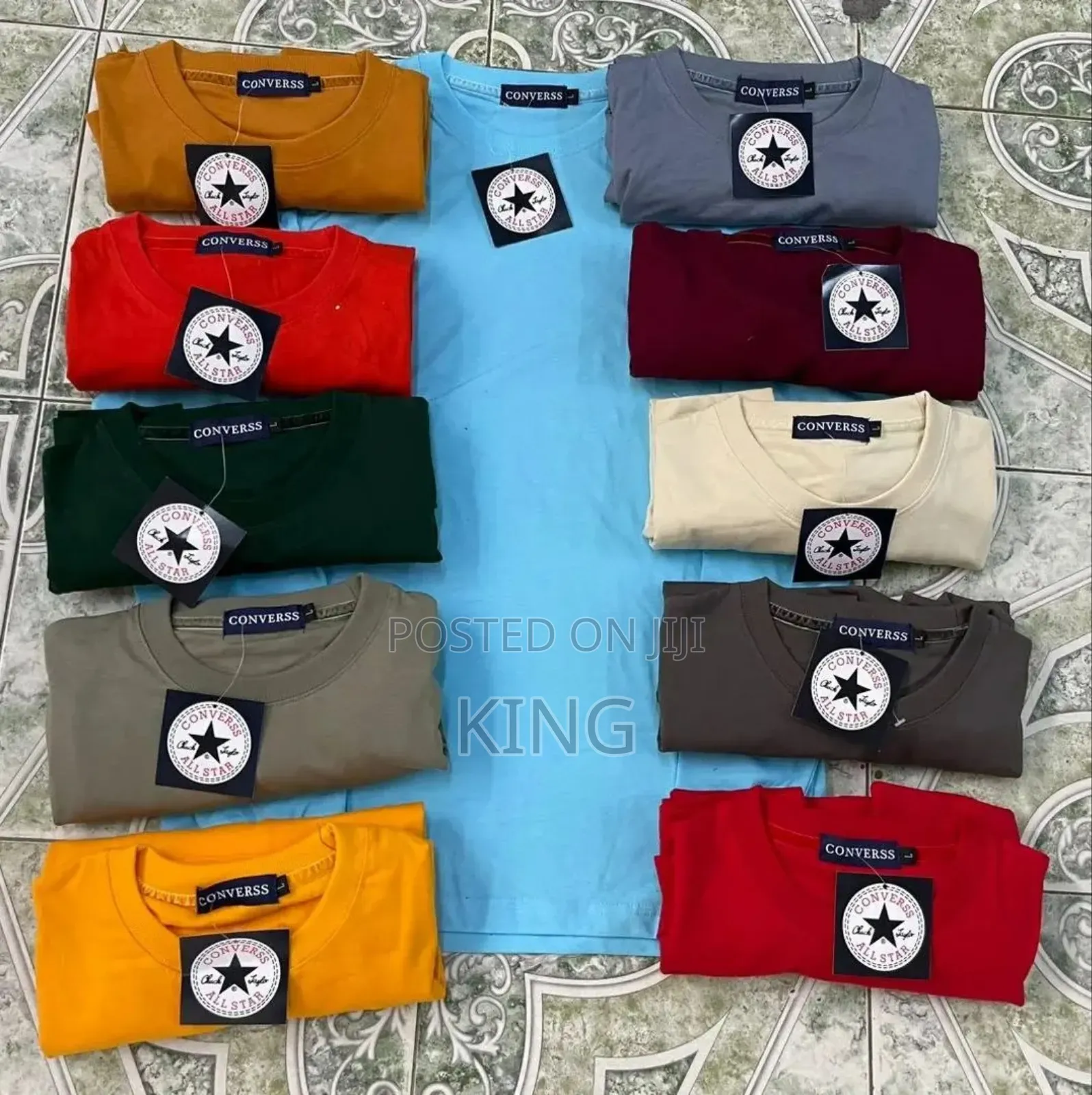 Long Sleeved T-Shirt. All Soli Colours