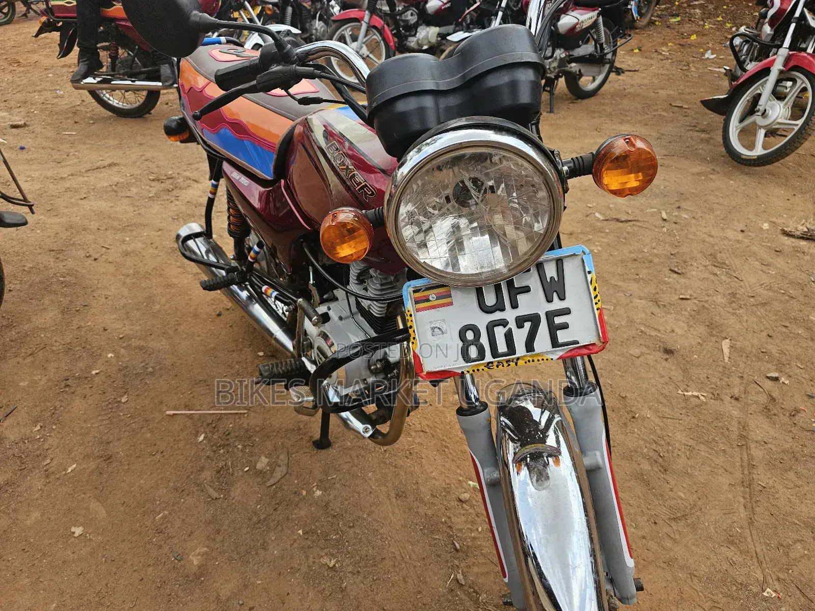 Bajaj Boxer 2024 Red