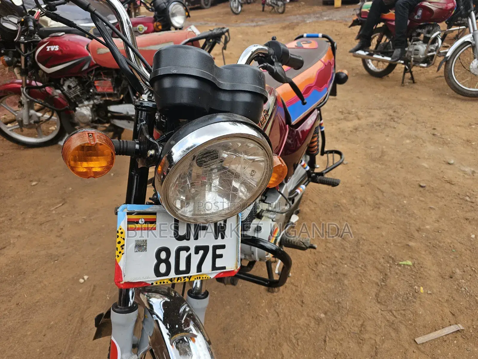 Bajaj Boxer 2024 Red