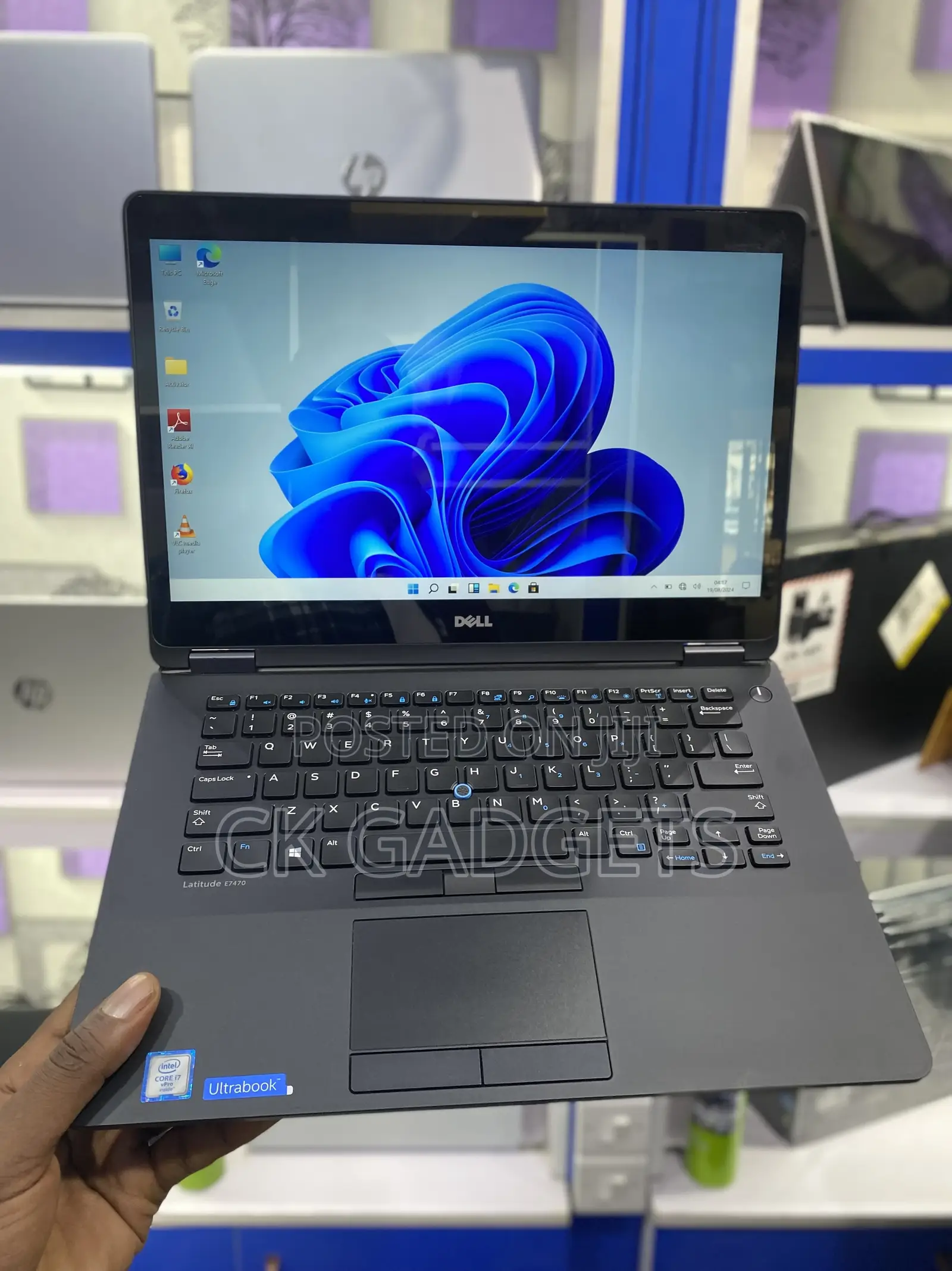 New Laptop Dell Latitude E7470 8GB Intel Core I7 SSD 256GB