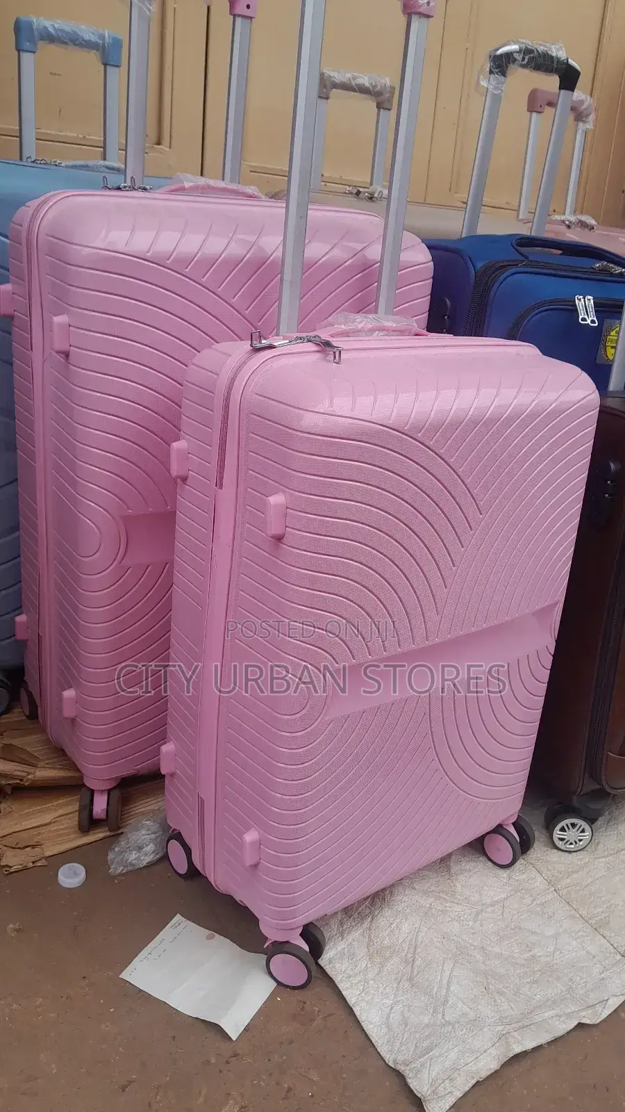 Plastic Rubber Suitcases
