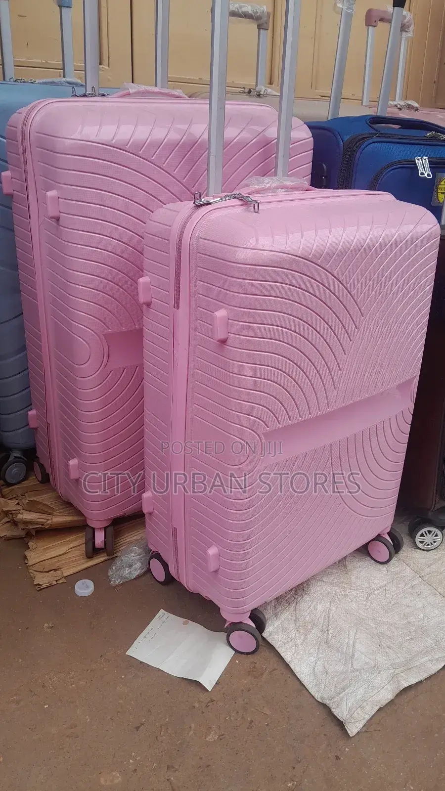 Plastic Rubber Suitcases