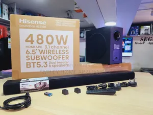 Deep Bass Hisense 480watts Soundbar