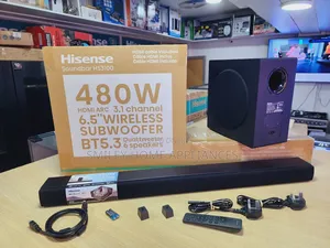 480watts Hisense Wireless Soundbar