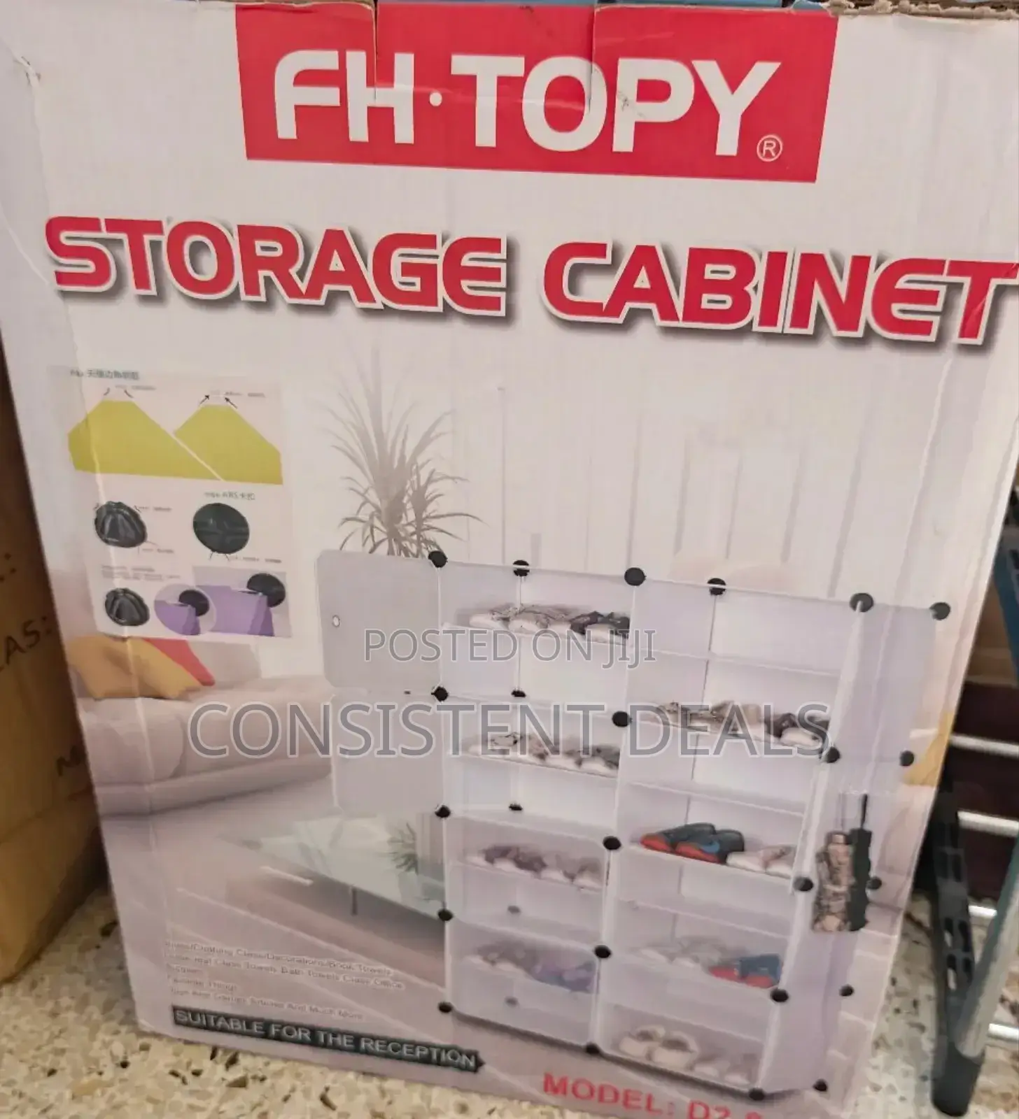 Plastic Shoe Storage Cabinet