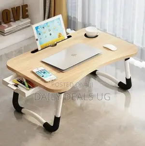 Wooden Adjustable Bed Table