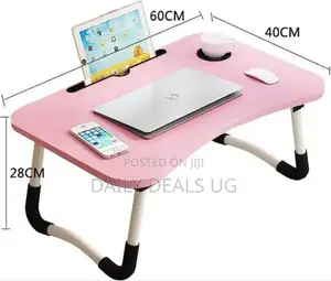 Wooden Adjustable Bed Table