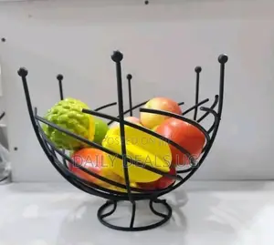 Metallic Fruit Basket