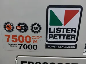 Lister Petter 7.5kva / 7000 Watts Silent Diesel Generator