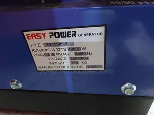 10 Kva 3 Phase Easy Power Silent DIESEL Generator