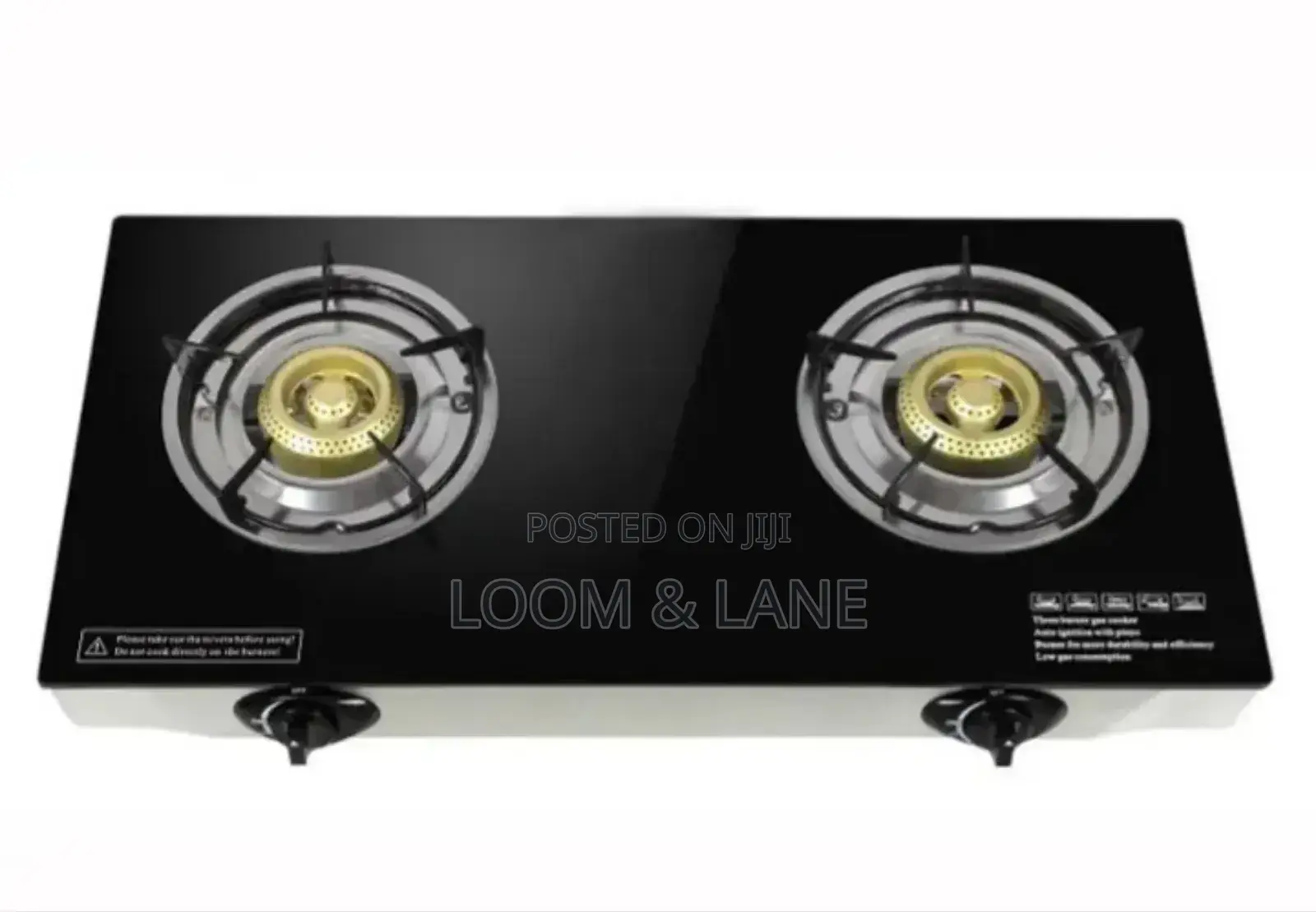 Saachi Double Burner Gas Stove