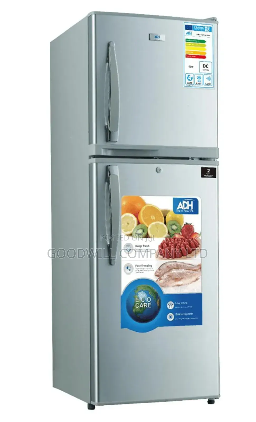 ADH 158litres DC/Solar Refrigerator DND