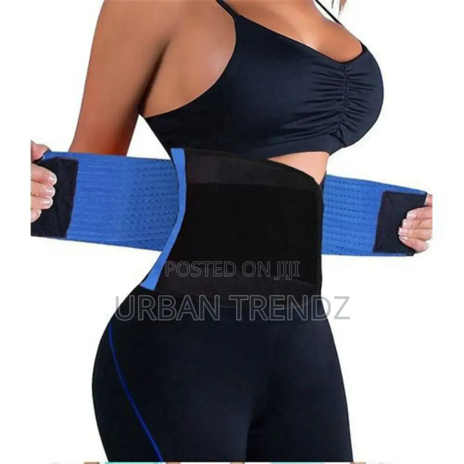 Waist Hot Belt Power Shapper - Blue Black