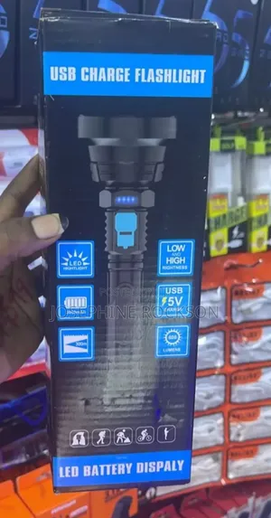 USB Charging Multifuctional Swat Flashlight