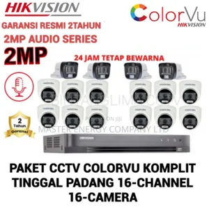16 Channel 2mp CCTV Cameras Full Kit Colorvu Jota