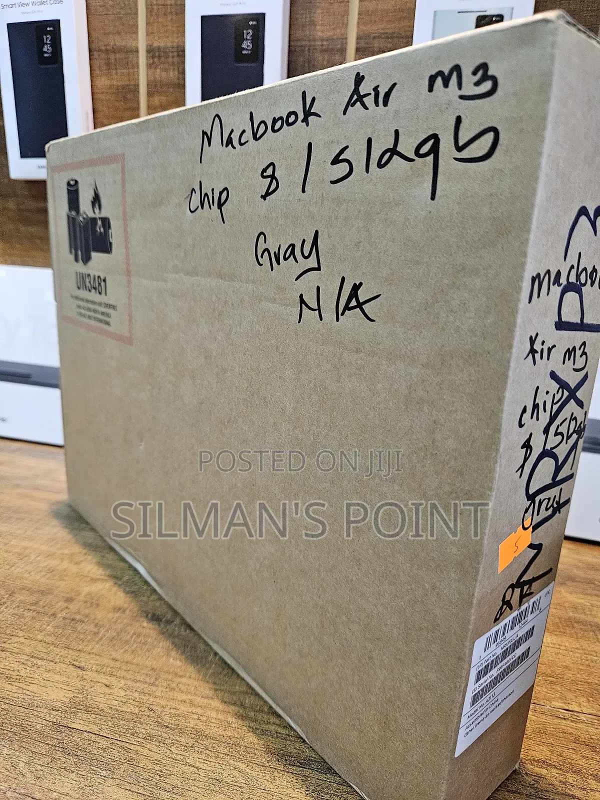 New Laptop Apple MacBook Air 8GB Apple M3 SSD 512GB