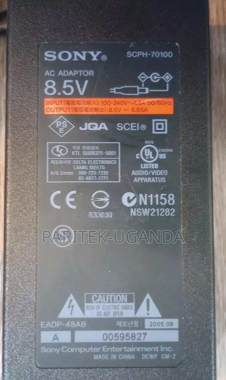 Sony Playstation 2 PS2 Slim AC Adapter