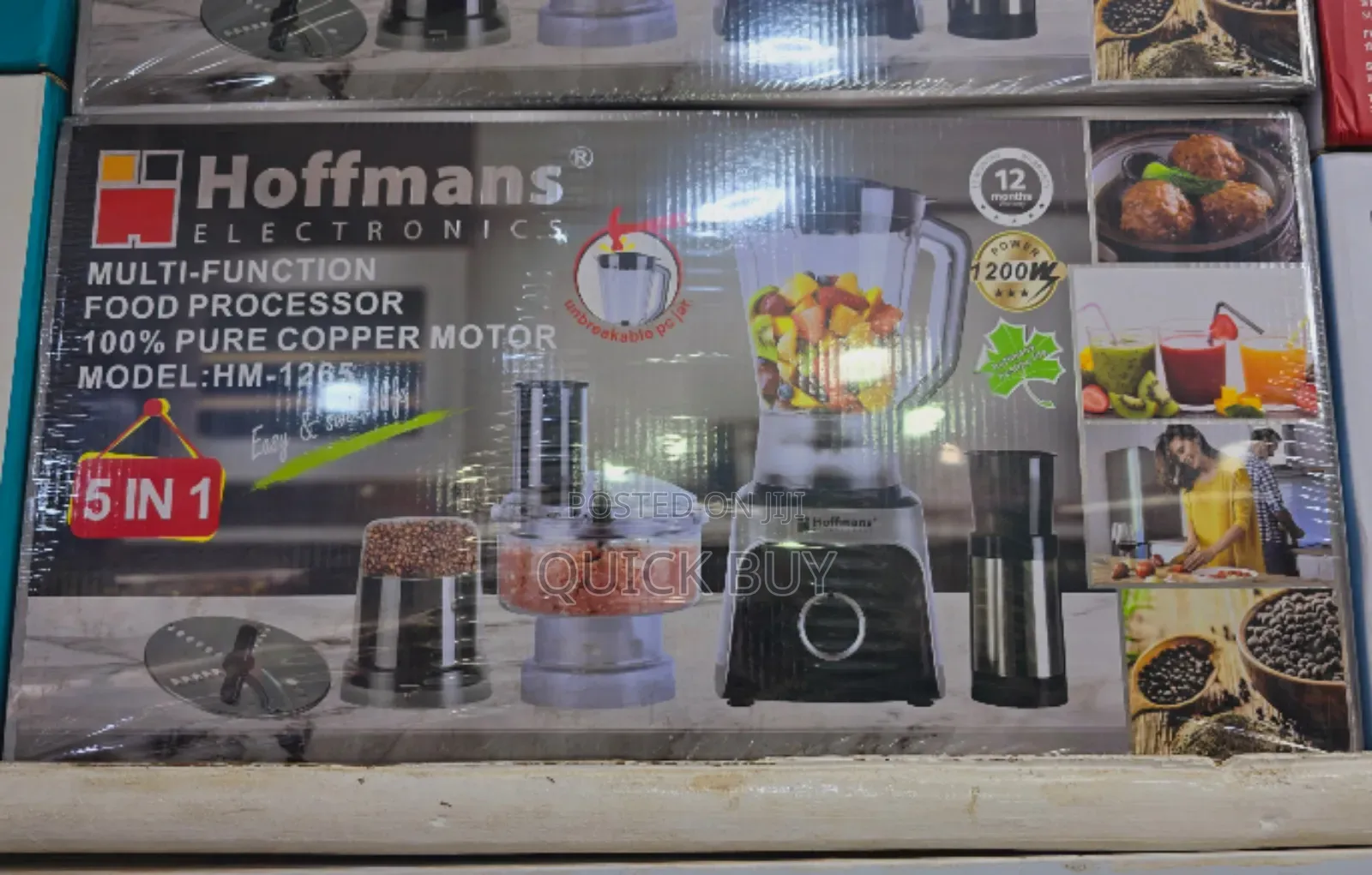 Heavy Duty Powerful Commercial 5in 1 Hoffman Blender