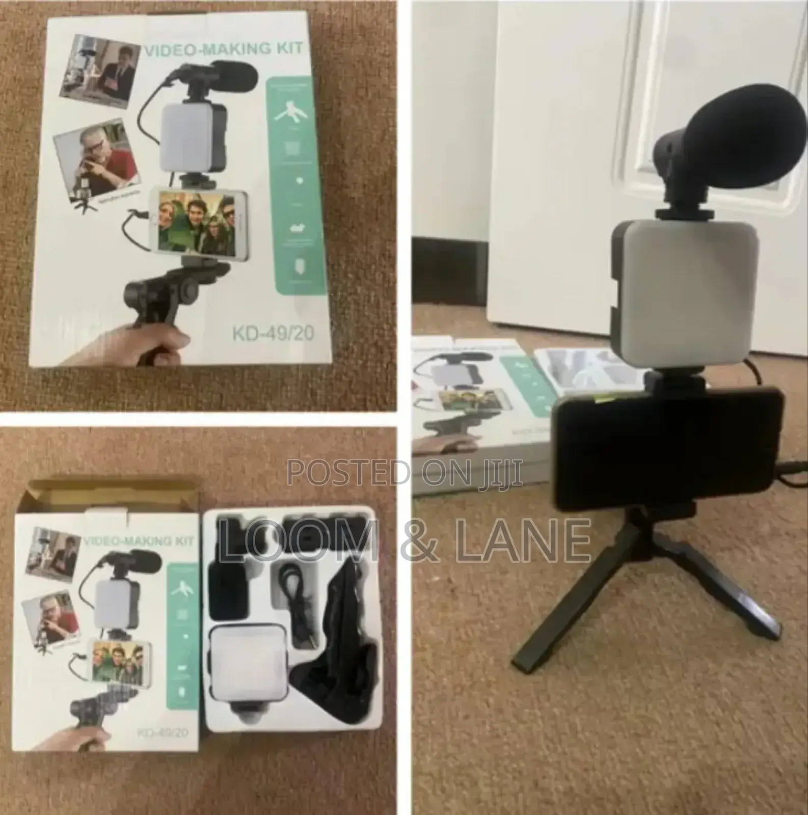 Professional Vlogging Kit With Microphone