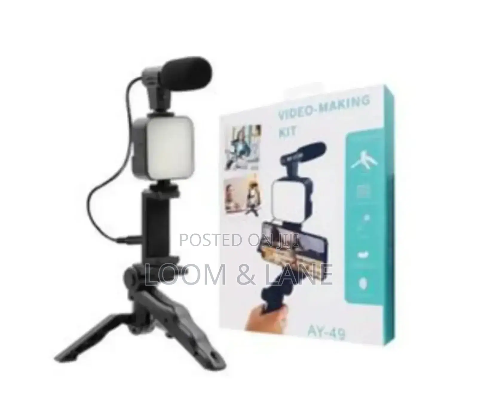 Professional Vlogging Kit With Microphone