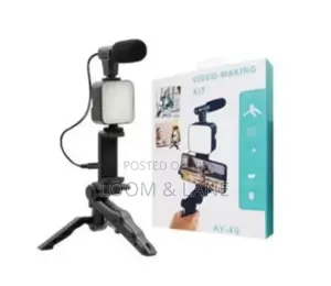 Professional Vlogging Kit With Microphone