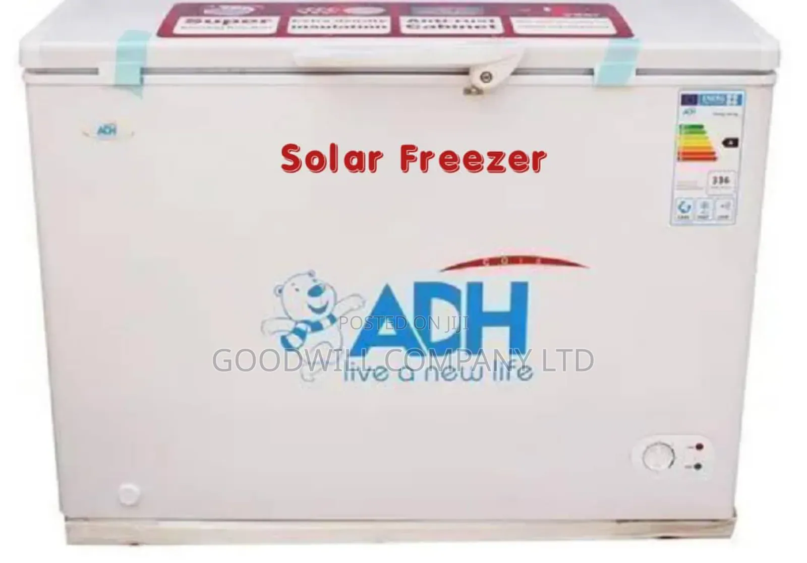 250 Liters ADH DC Solar Cheest Freezer DND