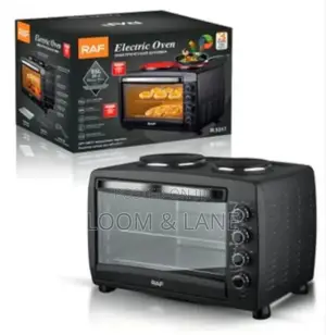 55litres RAF Electric Oven With Two Hot Plates