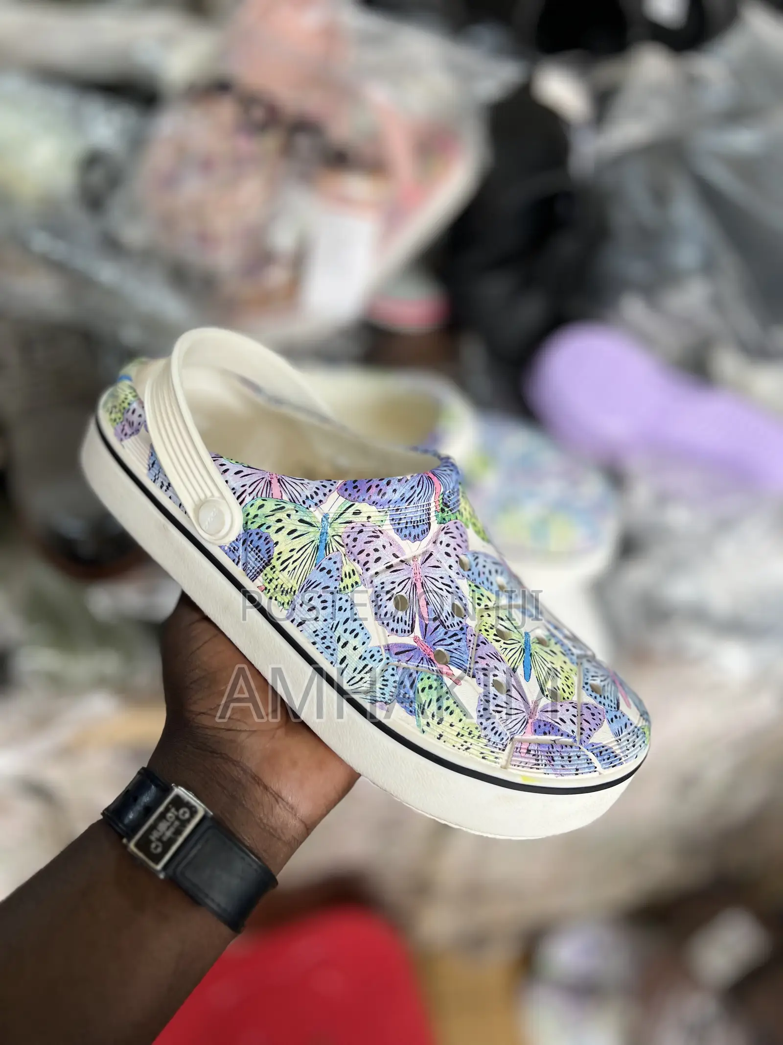 Ladies Fancy Crocs in Stock