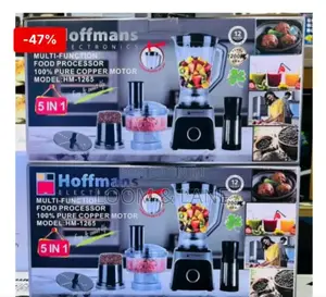 5in1 Hoffmans Multifunctional Food Processor (HM-1265)