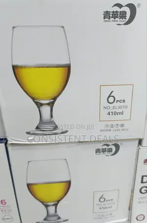 6 Pieces Wine Glasses