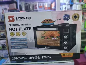 Electric Oven 45 Litres Sayona Oven