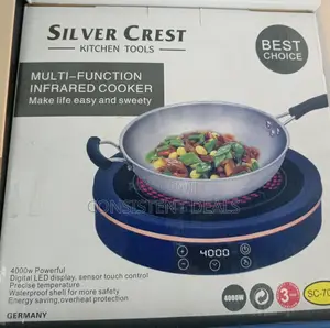 Silver Multifunctional Infrared Cooker