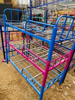 Pink,Blue Mixed Colored Decker Bed