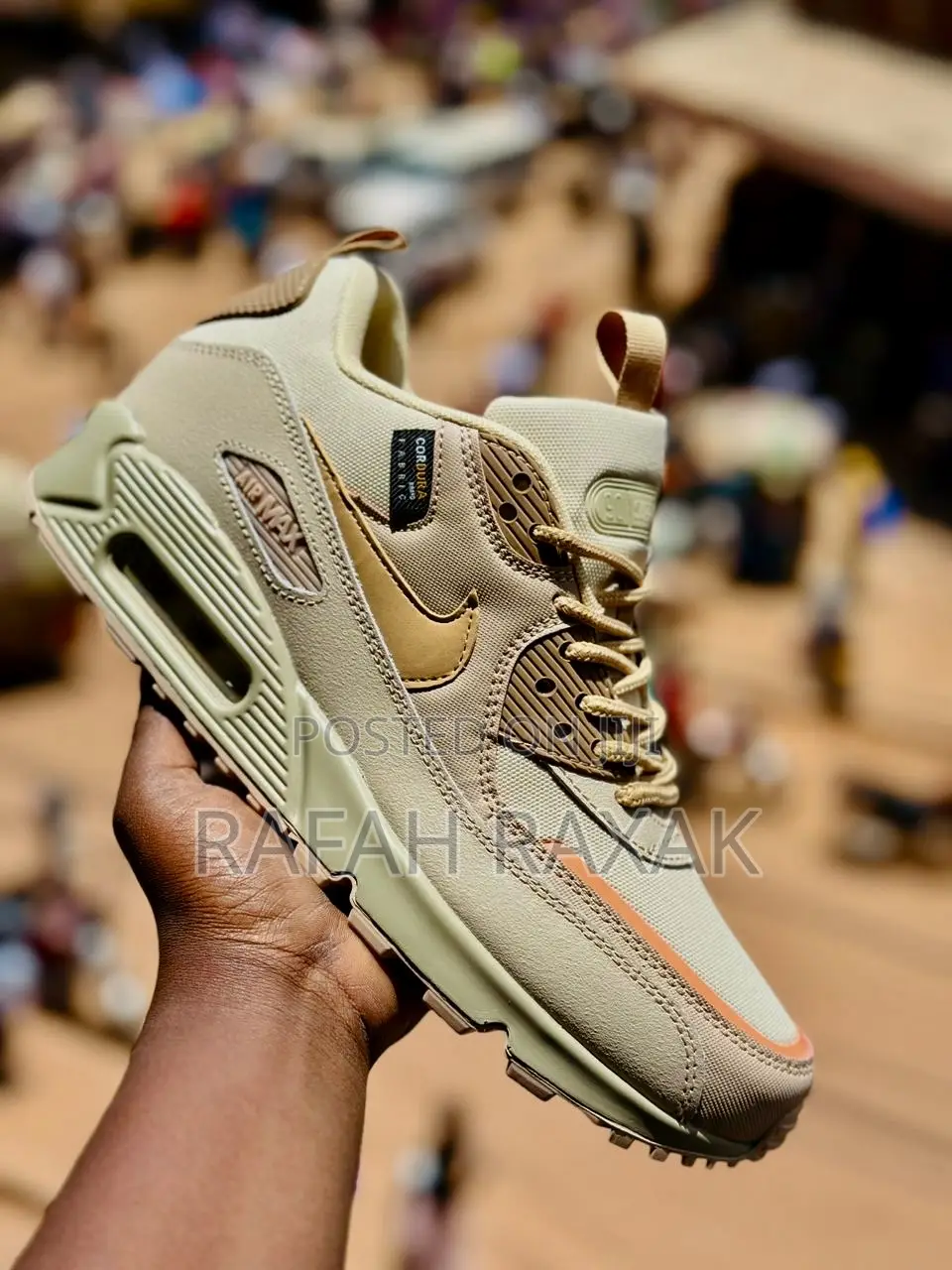 Original Brown Air Max 90 Surplus Desert Como Sneakers