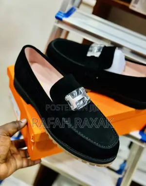 Original Men’S Designer Luxury Hermes Suede Loafers