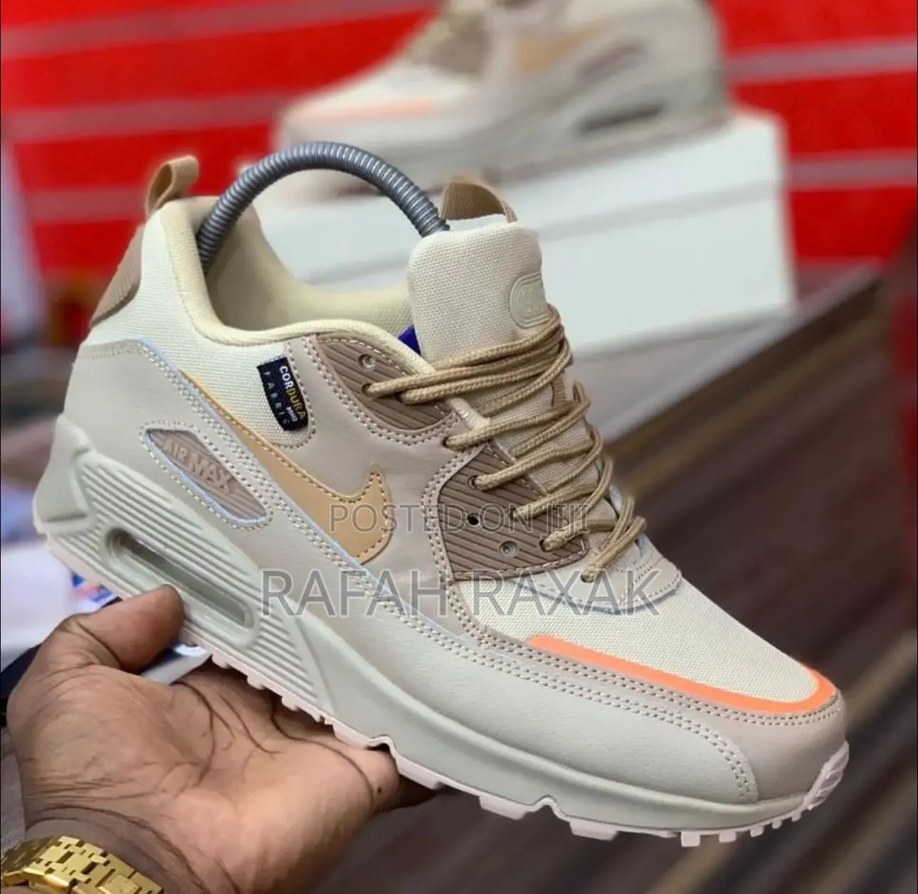 Brown Nike Air Max 90 Surplus Desert Sand Sneakers
