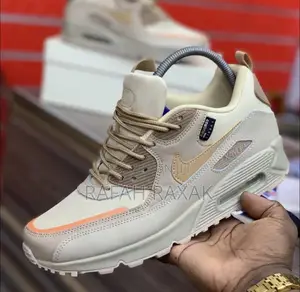 Brown Nike Air Max 90 Surplus Desert Sand Sneakers