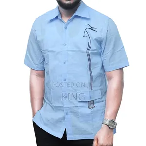 African Wear Collared Kitengi Shirt