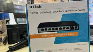 Dlink 10 Port Poe Surveillance Switch