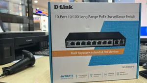 Dlink 10 Port Poe Surveillance Switch