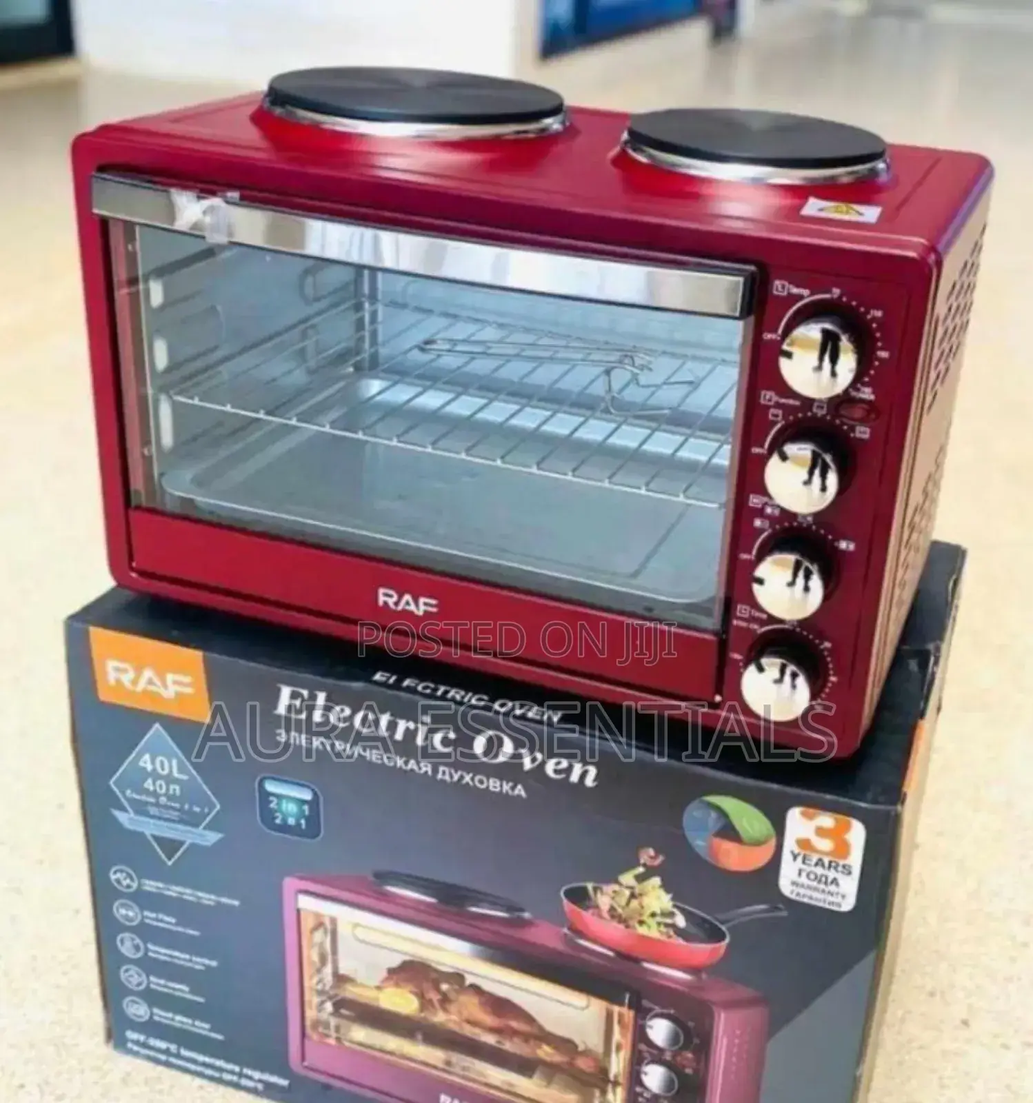RAF Kitchen and Cooking Oven 40L