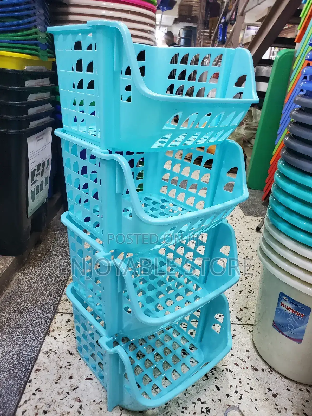 Kitchen Rack Holder Plastic