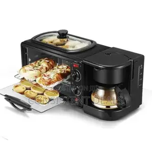 Saachi 3in1 Electric Breakfast Maker Machine