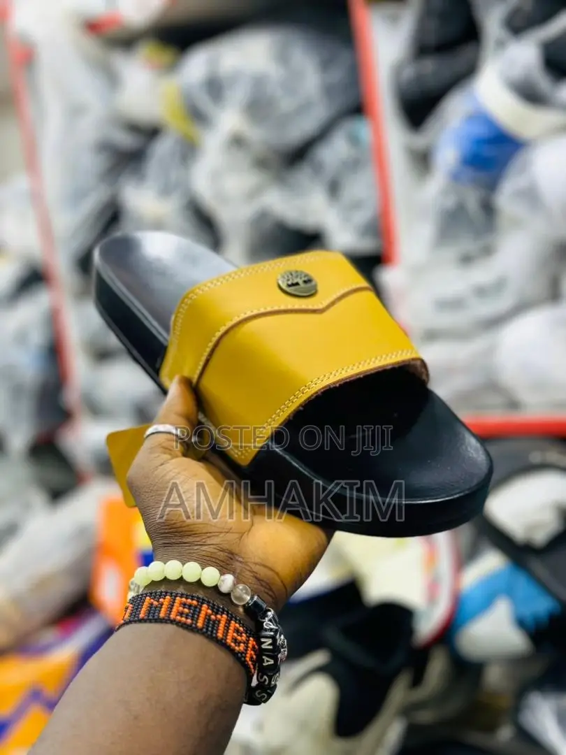 Classic Timberland Slides in Stock