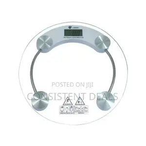 Transparent Glass Digital Personal Weighing Scale