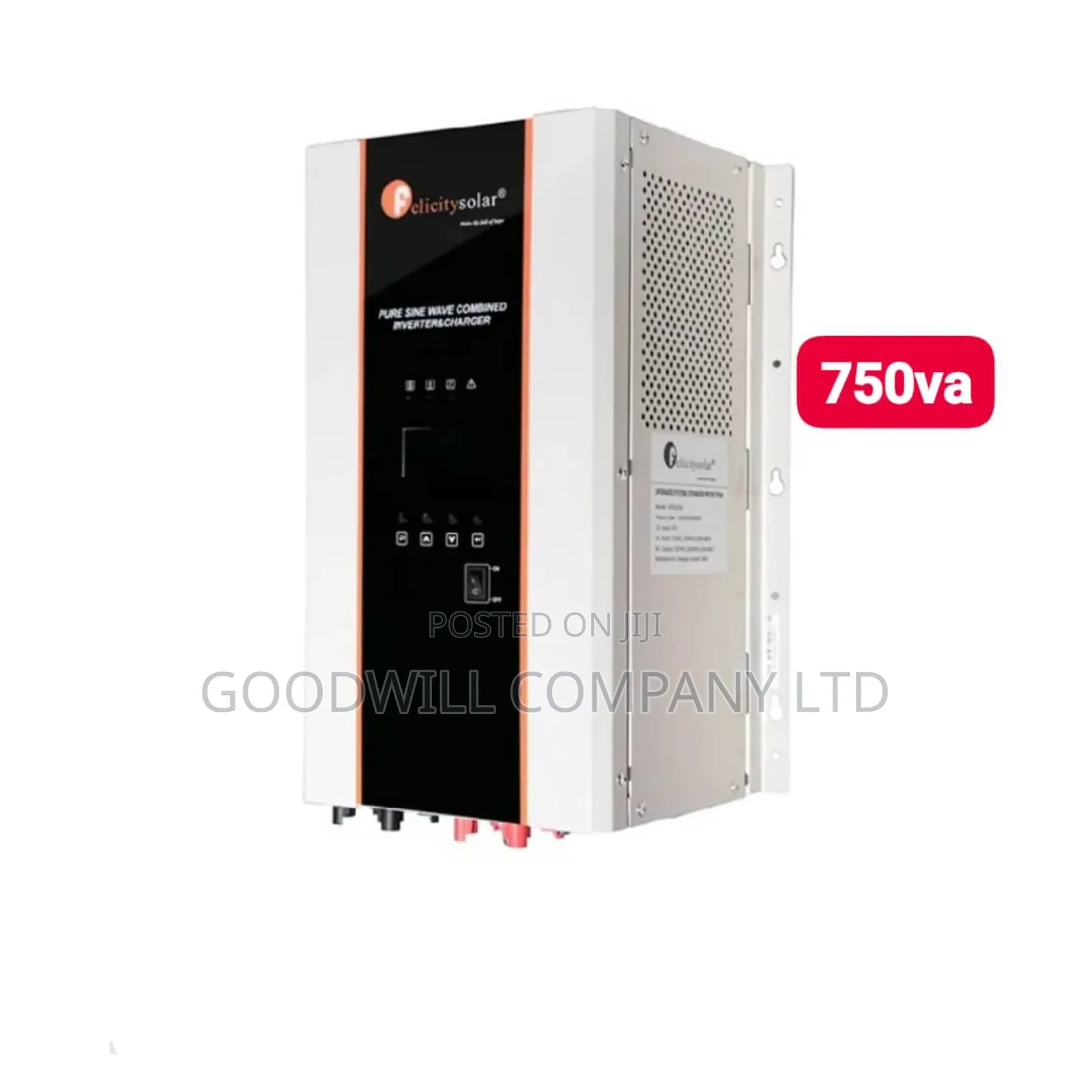 Felicity 750va Pure Sine Wave Inverter, Solar/Ac Charging