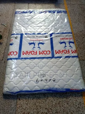Original Mattress Topper. 4x6x2inches.( White)