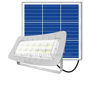 100W Radar Blue Carbon Solar Flood Lights Ate
